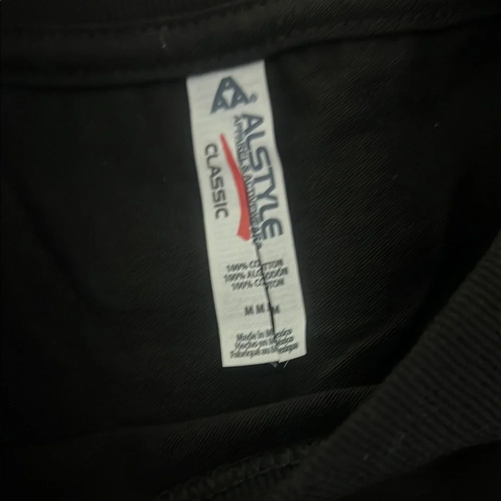 ALSTYLE classic new women’s  Black Hollywood California U.S.A Graphic Tee size M - Picture 4 of 11